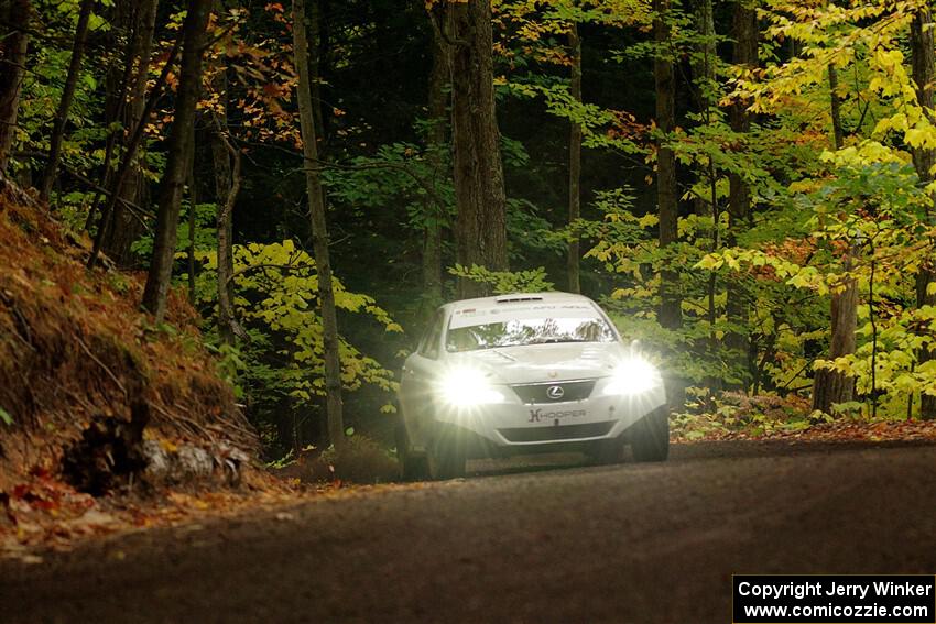 Michael Hooper / Michael Hordijk Lexus IS350 on SS16, Mount Marquette.