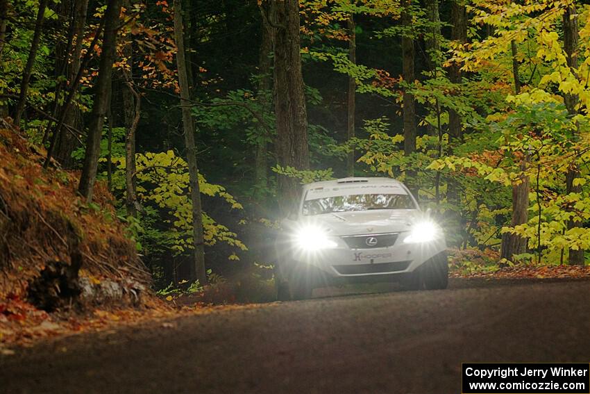 Michael Hooper / Michael Hordijk Lexus IS350 on SS16, Mount Marquette.