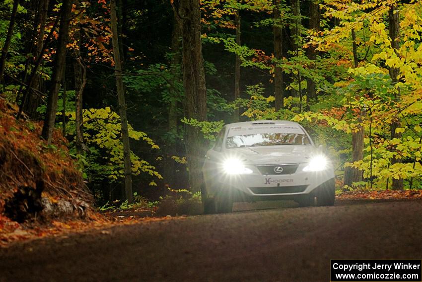 Michael Hooper / Michael Hordijk Lexus IS350 on SS16, Mount Marquette.