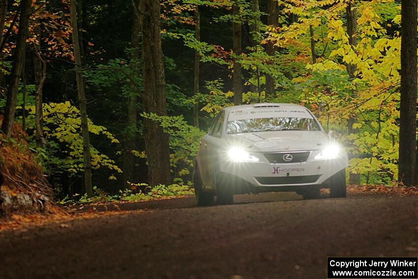 Michael Hooper / Michael Hordijk Lexus IS350 on SS16, Mount Marquette.