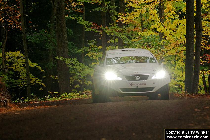 Michael Hooper / Michael Hordijk Lexus IS350 on SS16, Mount Marquette.