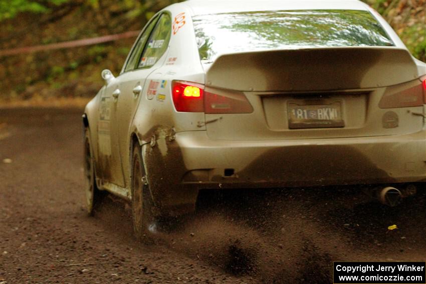 Michael Hooper / Michael Hordijk Lexus IS350 on SS16, Mount Marquette.