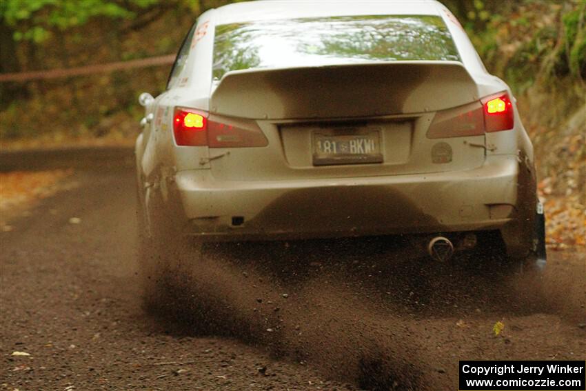 Michael Hooper / Michael Hordijk Lexus IS350 on SS16, Mount Marquette.