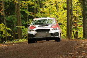 Matt Dickinson / Chris Kremer Subaru WRX STi on SS16, Mount Marquette.