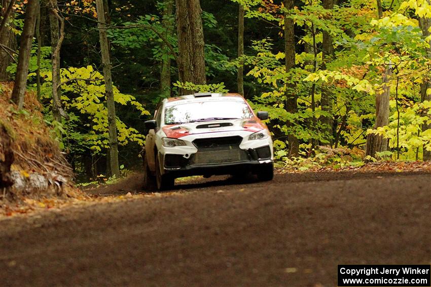 Matt Dickinson / Chris Kremer Subaru WRX STi on SS16, Mount Marquette.