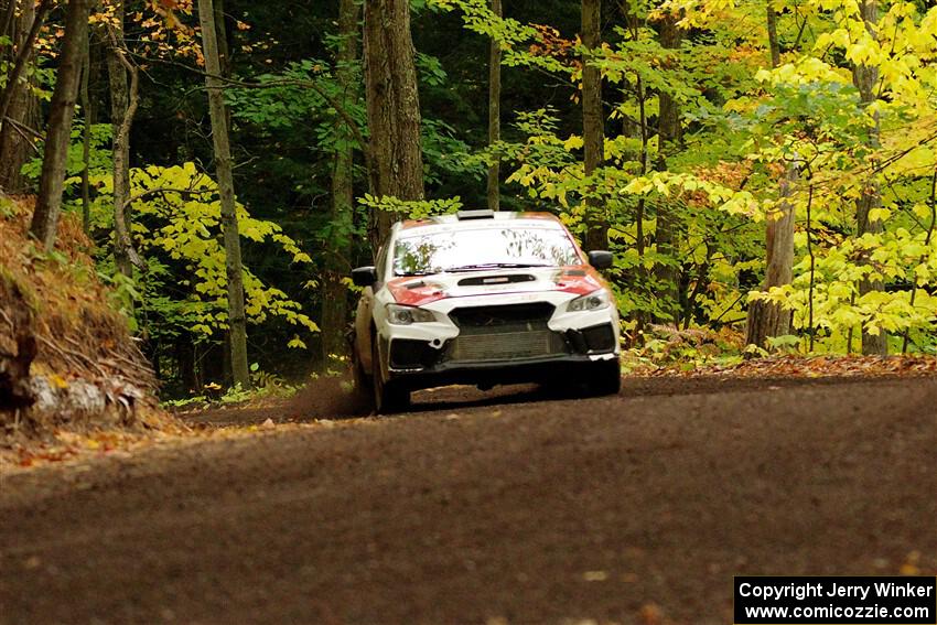 Matt Dickinson / Chris Kremer Subaru WRX STi on SS16, Mount Marquette.