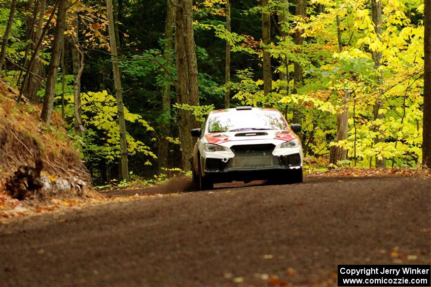 Matt Dickinson / Chris Kremer Subaru WRX STi on SS16, Mount Marquette.