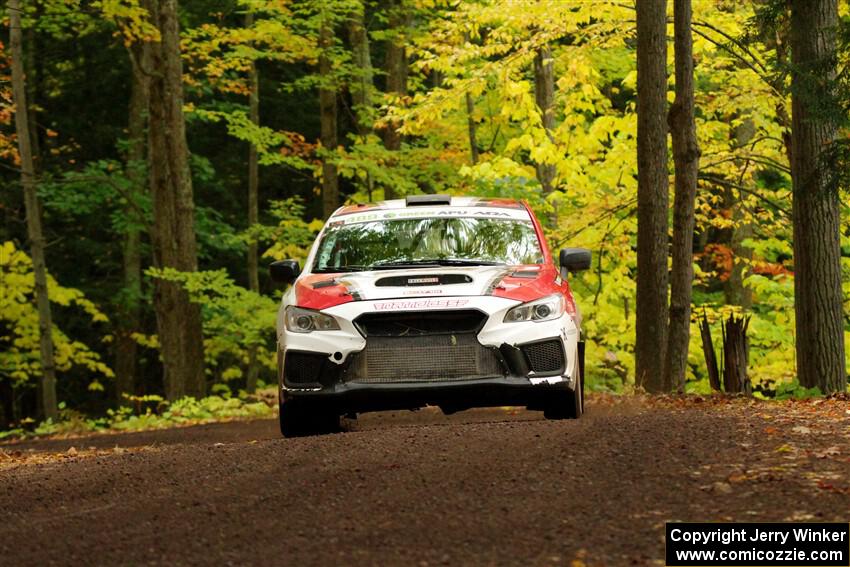 Matt Dickinson / Chris Kremer Subaru WRX STi on SS16, Mount Marquette.