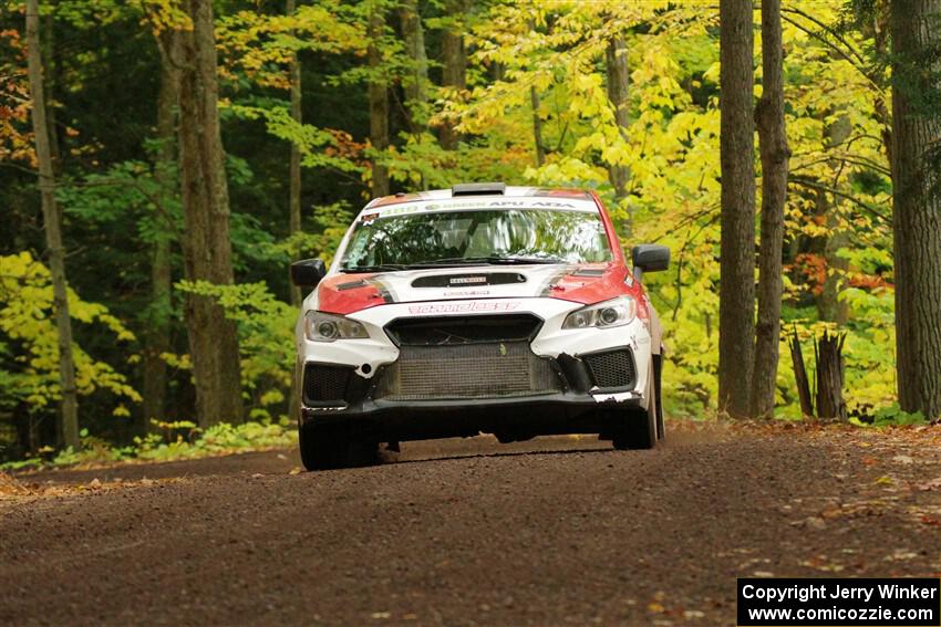 Matt Dickinson / Chris Kremer Subaru WRX STi on SS16, Mount Marquette.