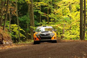 Grzegorz Bugaj / Ela Dziubanski Subaru WRX STi on SS16, Mount Marquette.