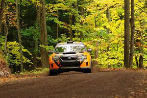 Grzegorz Bugaj / Ela Dziubanski Subaru WRX STi on SS16, Mount Marquette.