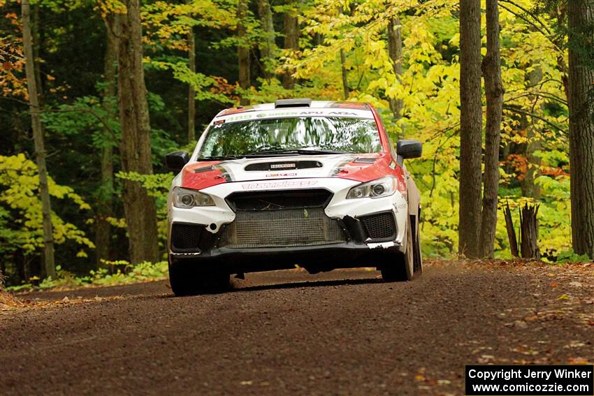 Matt Dickinson / Chris Kremer Subaru WRX STi on SS16, Mount Marquette.