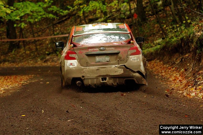 Matt Dickinson / Chris Kremer Subaru WRX STi on SS16, Mount Marquette.