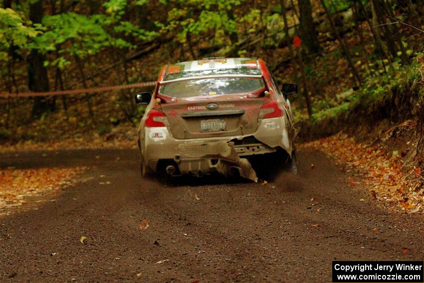 Matt Dickinson / Chris Kremer Subaru WRX STi on SS16, Mount Marquette.