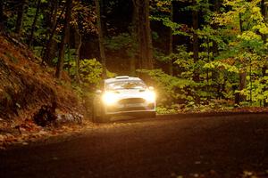 Javier Olivares / K.J. Miller Ford Fiesta Rally3 on SS16, Mount Marquette.