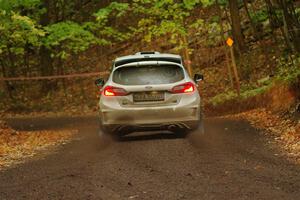 Javier Olivares / K.J. Miller Ford Fiesta Rally3 on SS16, Mount Marquette.