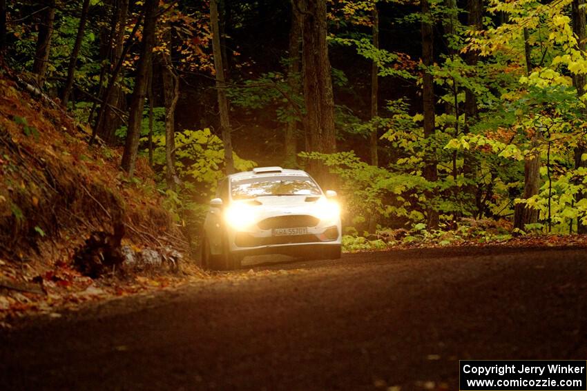 Javier Olivares / K.J. Miller Ford Fiesta Rally3 on SS16, Mount Marquette.