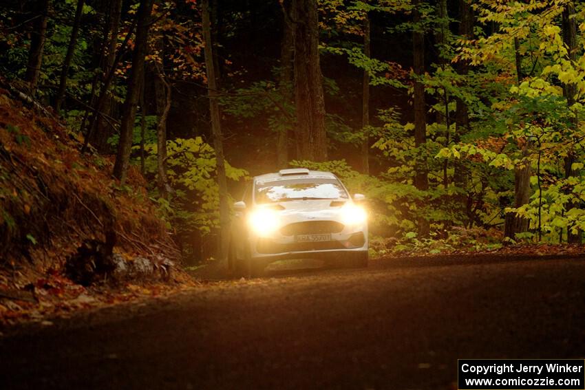 Javier Olivares / K.J. Miller Ford Fiesta Rally3 on SS16, Mount Marquette.