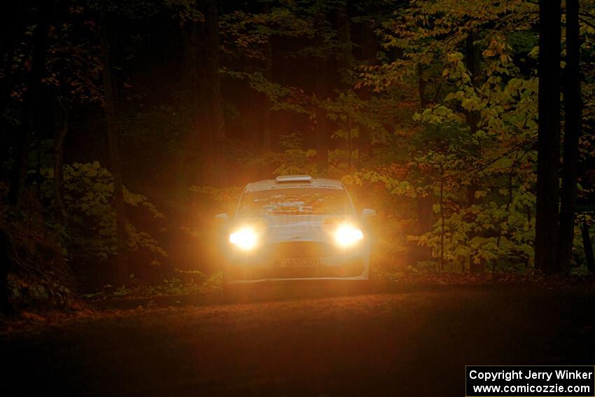 Javier Olivares / K.J. Miller Ford Fiesta Rally3 on SS16, Mount Marquette.