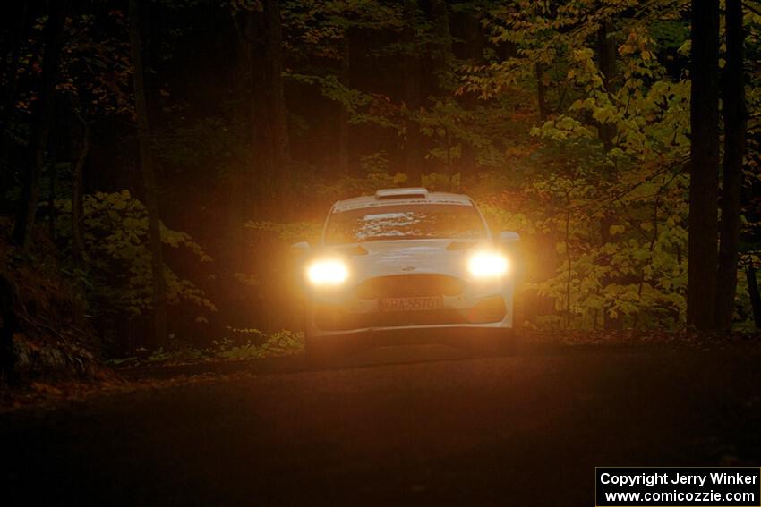 Javier Olivares / K.J. Miller Ford Fiesta Rally3 on SS16, Mount Marquette.