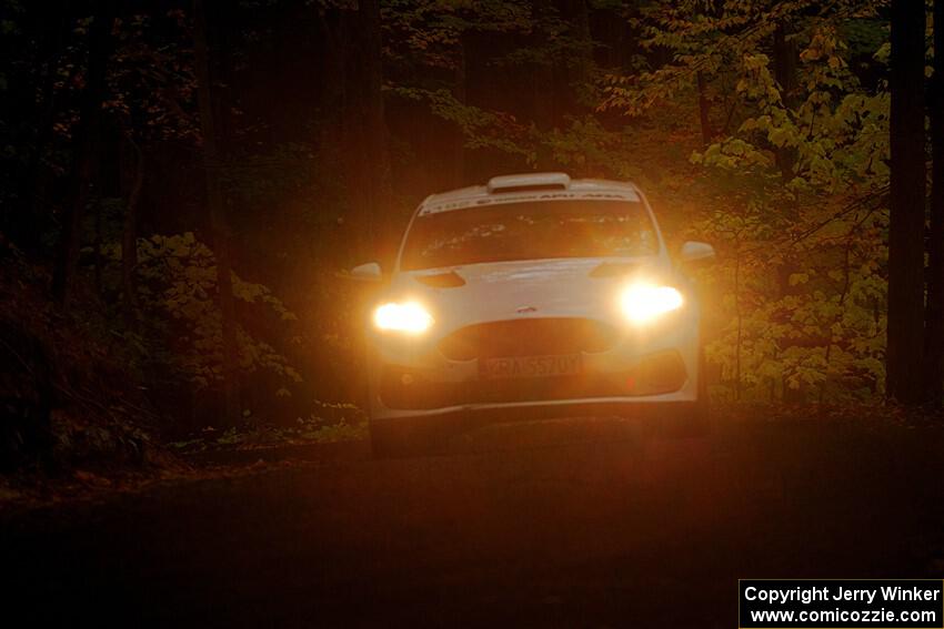 Javier Olivares / K.J. Miller Ford Fiesta Rally3 on SS16, Mount Marquette.