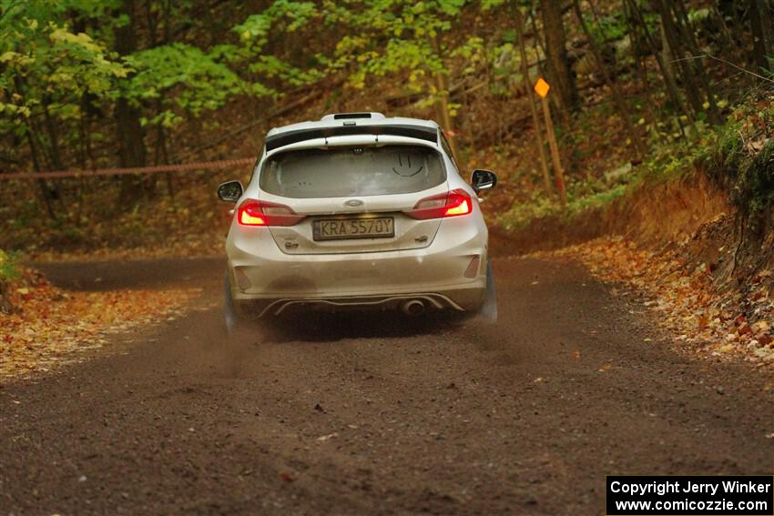 Javier Olivares / K.J. Miller Ford Fiesta Rally3 on SS16, Mount Marquette.