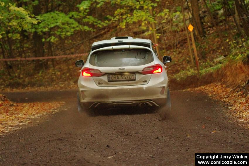 Javier Olivares / K.J. Miller Ford Fiesta Rally3 on SS16, Mount Marquette.