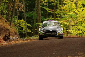 Patrick Gruszka / Florian Barral Hyundai i20 R5 on SS16, Mount Marquette.