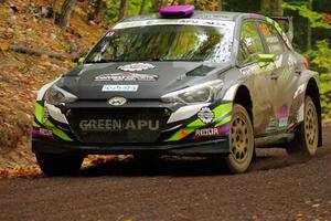 Patrick Gruszka / Florian Barral Hyundai i20 R5 on SS16, Mount Marquette.