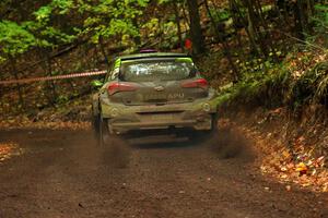 Patrick Gruszka / Florian Barral Hyundai i20 R5 on SS16, Mount Marquette.