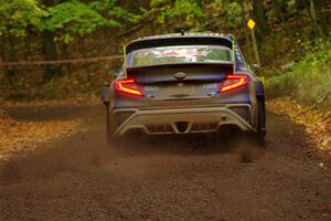 Brandon Semenuk / Keaton Williams Subaru WRX ARA24 on SS16, Mount Marquette.