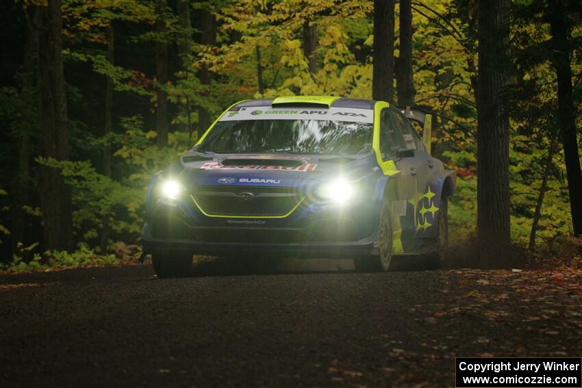 Brandon Semenuk / Keaton Williams Subaru WRX ARA24 on SS16, Mount Marquette.