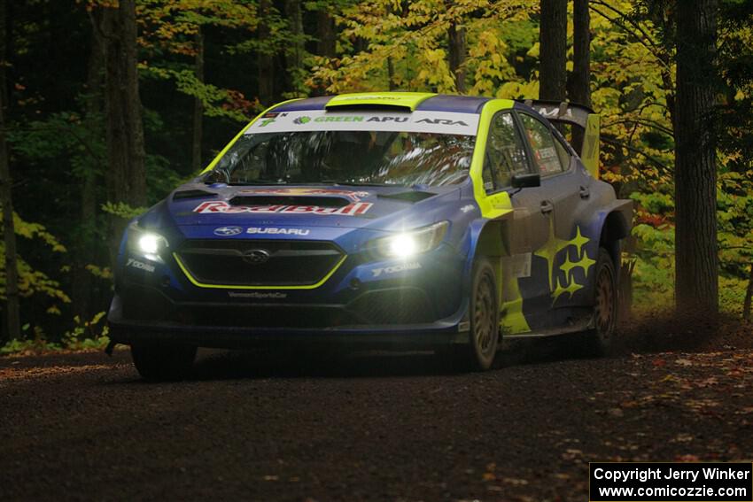 Brandon Semenuk / Keaton Williams Subaru WRX ARA24 on SS16, Mount Marquette.