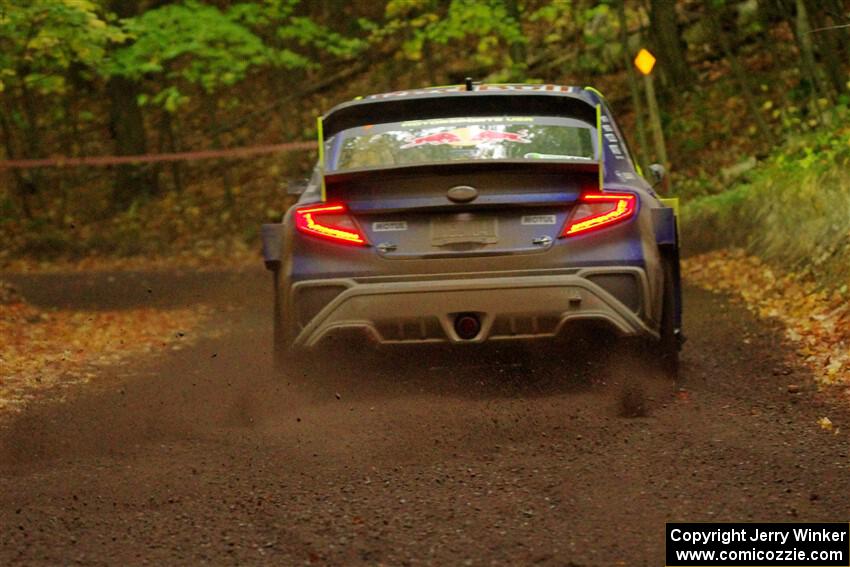 Brandon Semenuk / Keaton Williams Subaru WRX ARA24 on SS16, Mount Marquette.