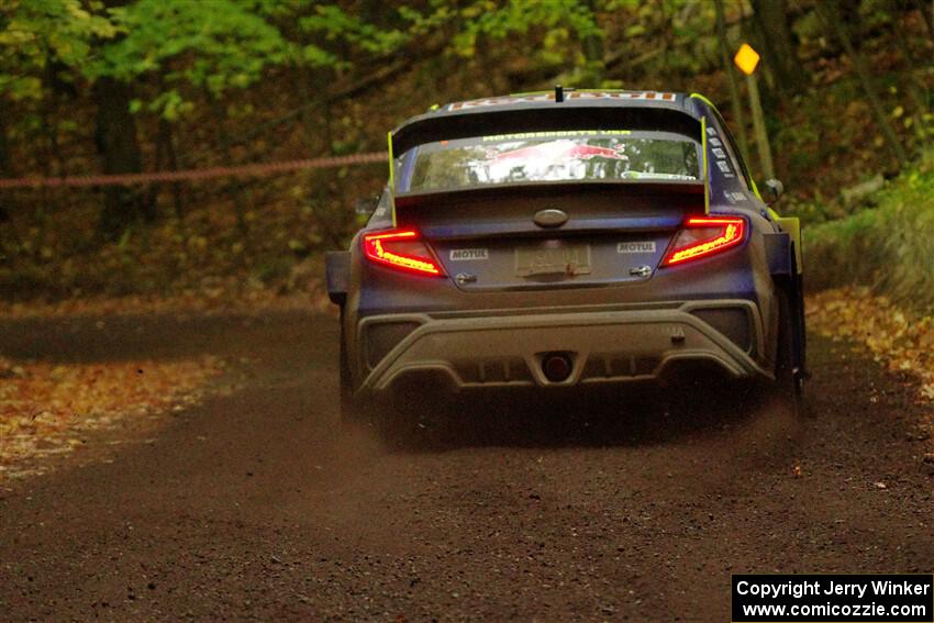 Brandon Semenuk / Keaton Williams Subaru WRX ARA24 on SS16, Mount Marquette.