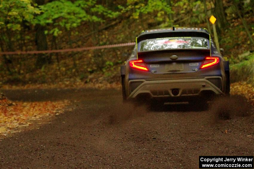 Brandon Semenuk / Keaton Williams Subaru WRX ARA24 on SS16, Mount Marquette.