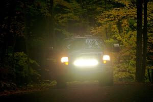 A Ford F-150 pickup sweeps SS16, Mount Marquette.