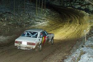 Erich Hopf / Calvin Gehlhausen Dodge Colt on SS2, Soden-Blue Lake I.