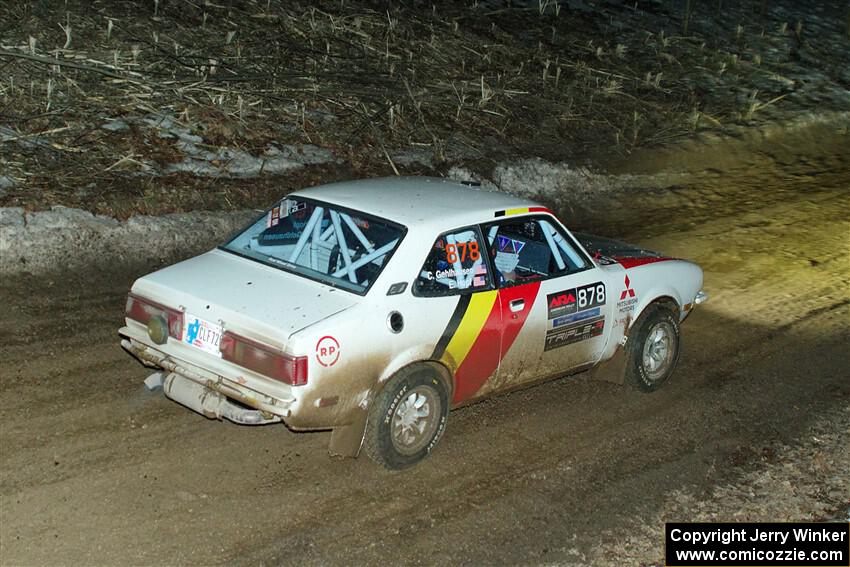 Erich Hopf / Calvin Gehlhausen Dodge Colt on SS2, Soden-Blue Lake I.