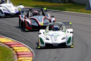 Indy Al Miller's, Jon Field's and Steve Jenks' Radical SR10s