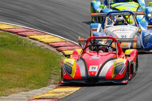 Nick Persing's Radical SR3 XXR 1500, Robert Soroka's Radical SR3 RSX 1500 and Austin Riley's Radical SR3 RSX 1500