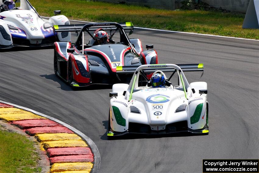 Indy Al Miller's, Jon Field's and Steve Jenks' Radical SR10s