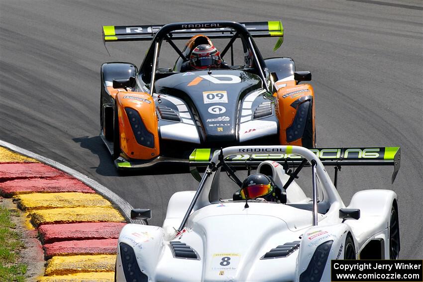 Scott Wagner's and Alain Derzie's Radical SR10s