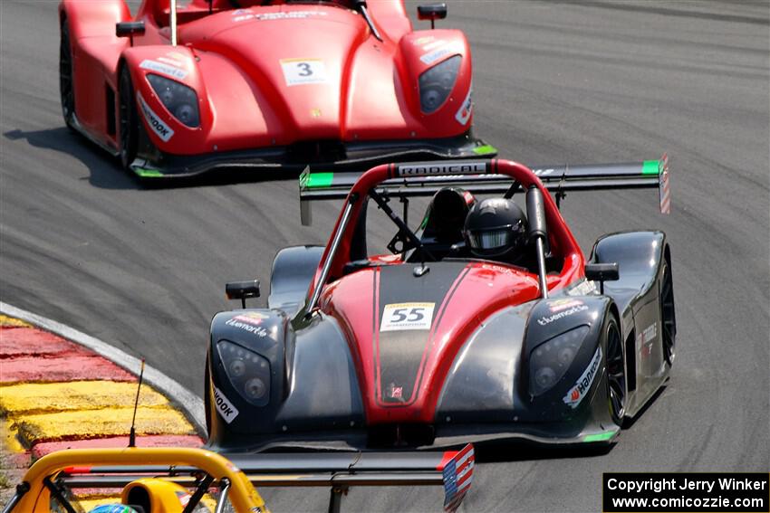 Robert Cipriani's Radical SR3 RSX 1340 and Seth Bacon's Radical SR3 RSX 1340