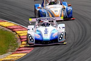 Louis Schriber's Radical SR10 XXR and Robert Soroka's Radical SR3 RSX 1500