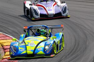 Austin Riley's Radical SR3 RSX 1500 and Wayne Williams' Radical SR10