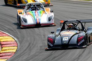 Gregg Gorski's Radical SR3 RSX 1500 and Mike Anzaldi's Radical SR3 XXR 1500