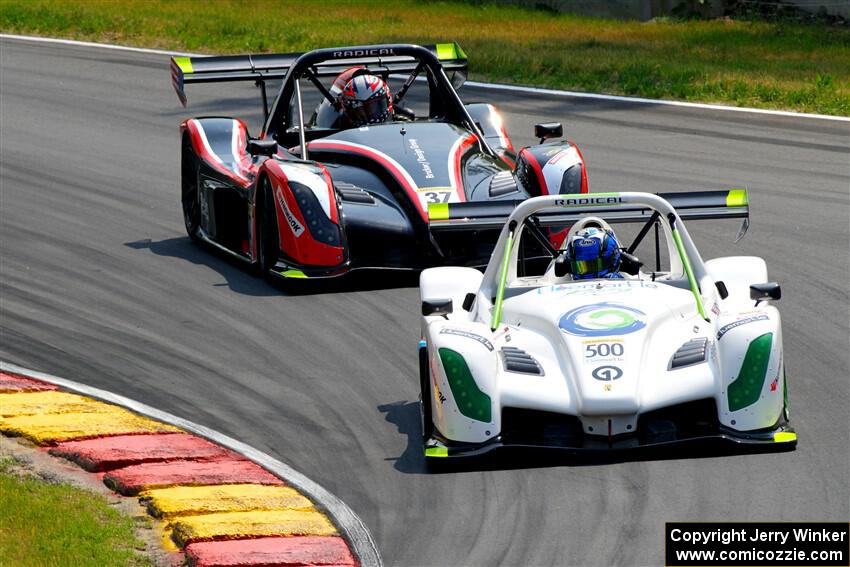 Indy Al Miller's and Jon Field's Radical SR10s