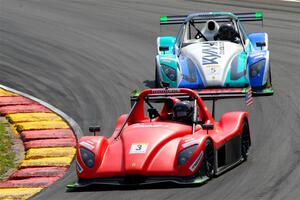 Seth Bacon's Radical SR3 RSX 1340 and Ken Savage's Radical SR3 RSX 1340