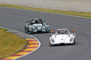 Arul Venkatesh's Radical SR3 XX 1500 and Ben Blander's Radical SR3 RSX 1340